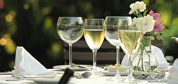 wine setting