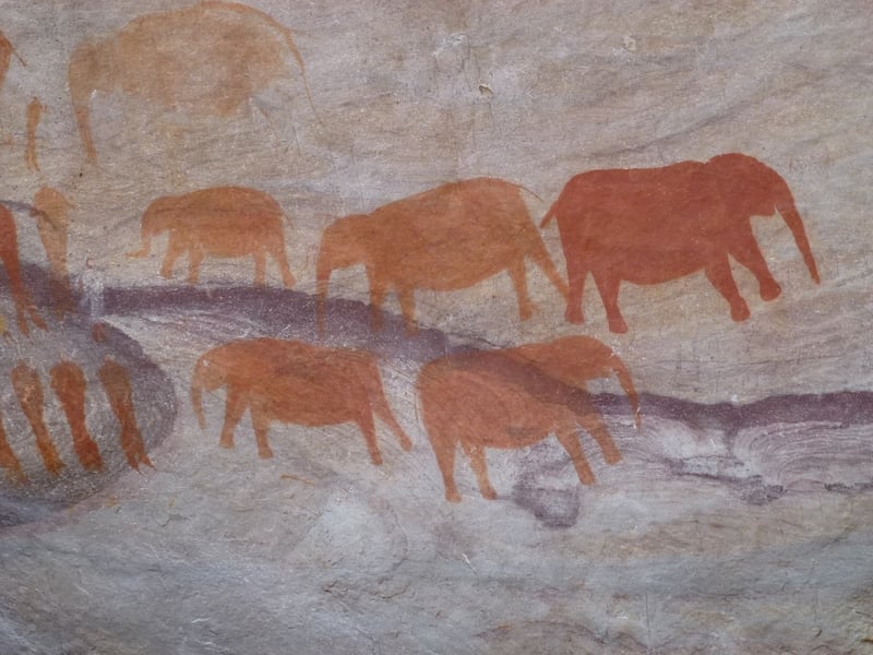 bushman-rock-painting-south-africa